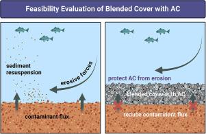 Feasibility evaluation of a blended cover with activated carbon for in-situ stabilization of DDT in sediment