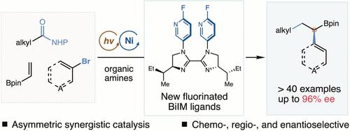 Metallaphotoredox-Catalyzed Three-Component Asymmetric Cross-Electrophile Coupling for Chiral Boronate Synthesis