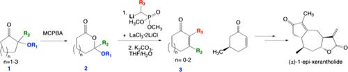 Ring Expansion via One-Pot Conversion of Lactone Acetals to Cyclic Enones. Synthesis of (±)-1-epi-Xerantholide
