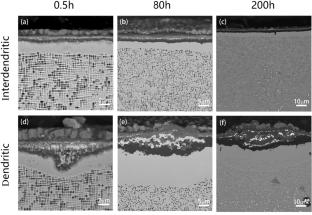 Investigation on non-uniform oxidation behaviour in dendritic and interdendritic regions in a single-crystal Ni-based superalloy