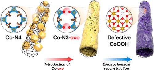 Defect-Driven Evolution of Oxo-Coordinated Cobalt Active Sites with Rapid Structural Transformation for Efficient Water Oxidation