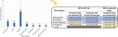 Risk factors for metachronous colorectal cancer or advanced lesions after endoscopic resection of serrated polyps: a systematic review and meta-analysis