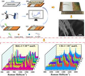 Dendritic copper nanostructures for ultrasensitive detection of rhodamine 6G and Congo red