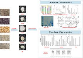 Comparison of prolamins from different cereals based on structure and functionality