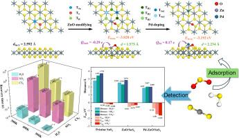 A DFT study of SF6 decomposition products (H2S, SO2, and CS2) adsorption and detection on Pd-ZnO/SnS2 ternary composites