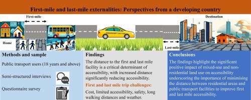 First-mile and last-mile externalities: Perspectives from a developing country