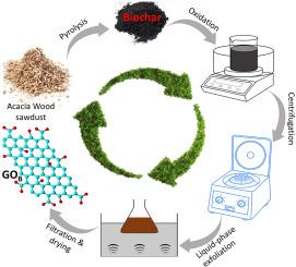 The differential influence of biochar and graphite precursors on the structural, optical, and electrochemical properties of graphene oxide