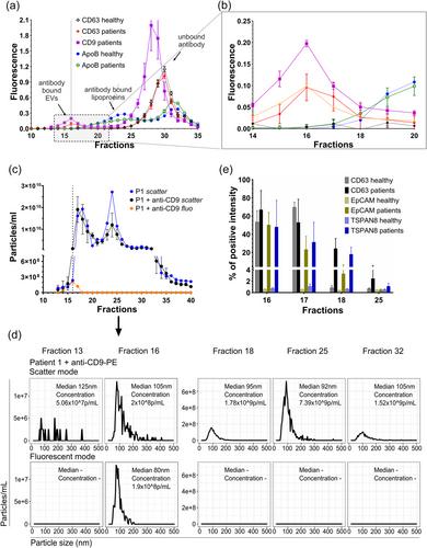 Separation of small extracellular vesicles (sEV) from human blood by Superose 6 size exclusion chromatography