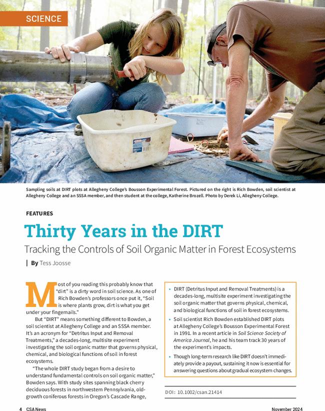 Thirty Years in the DIRT