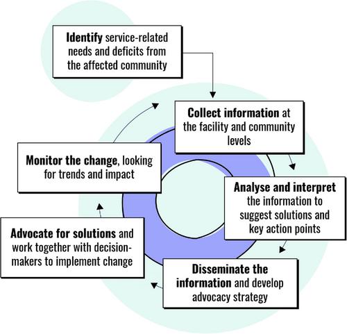 Power, data and social accountability: defining a community-led monitoring model for strengthened health service delivery