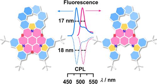 Ultra-Narrowband Circularly Polarized Luminescence from Multiple 1,4-Azaborine-Embedded Helical Nanographenes