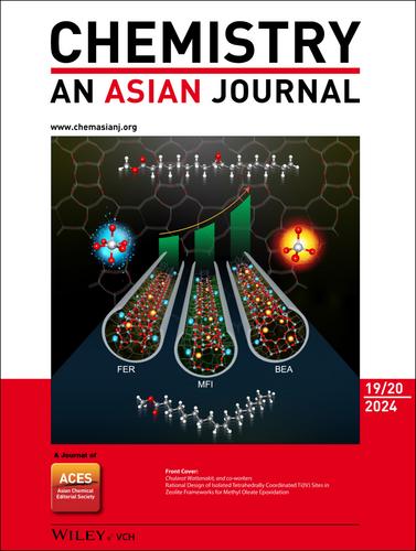 Front Cover: Rational Design of Isolated Tetrahedrally Coordinated Ti(IV) Sites in Zeolite Frameworks for Methyl Oleate Epoxidation (Chem. Asian J. 20/2024)