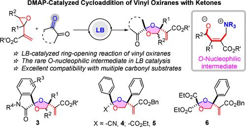 DMAP Catalyzed Ring-Opening/Cycloaddition of Vinyl Oxiranes with Activated Ketone Compounds to Construct the 1,3-Dioxolane Skeletons
