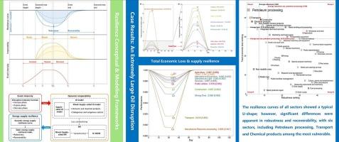 Modelling and assessing dynamic energy supply resilience to disruption events: An oil supply disruption case in China