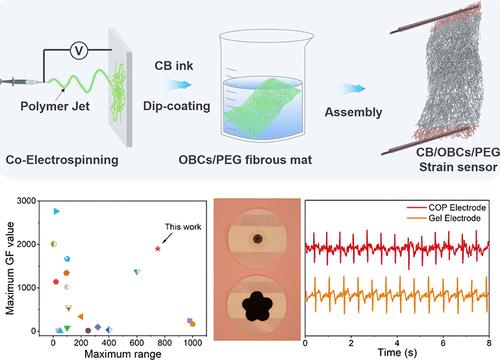 Highly Stretchable Strain Sensor with Both an Ultrawide Workable Range and an Ultralow Detection Limit for Human Health Monitoring