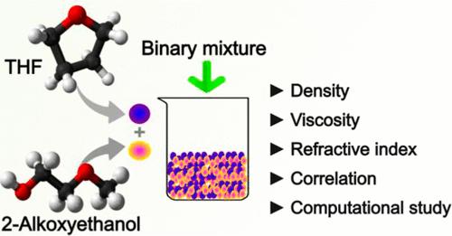 Thermophysical Properties and Molecular Interactions in Binary Mixtures of Oxolane with 2-Alkoxyethanols