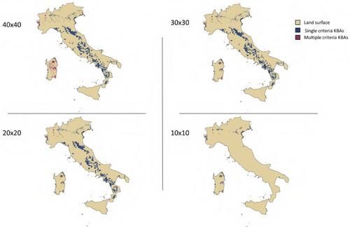 A systematic approach for scoping potential key biodiversity areas