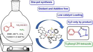 Copper(I) complexes with heteroaromatic hydrazone ligands: Synthesis, crystal structure and catalytic insights for tetrazole synthesis