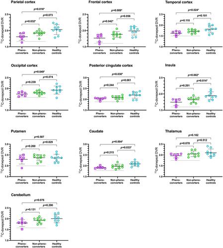 Cholinergic dysfunction in isolated rapid eye movement sleep behaviour disorder links to impending phenoconversion