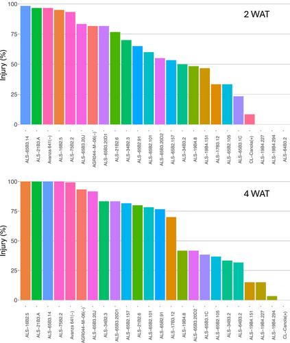 Development of Brassica carinata A. Braun resistant to acetolactate synthase–inhibiting herbicides