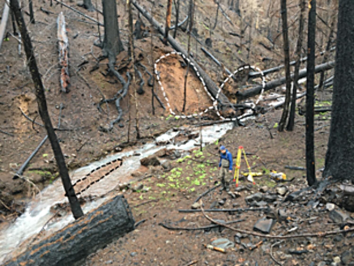 Hydrogeomorphic response of steep streams following severe wildfire in the Western cascades, Oregon