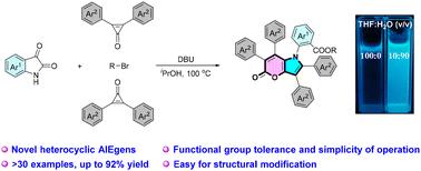 Facile single-step synthesis of pentaaryl-substituted pyrano[3,2-b]pyrrol-5(1H)-ones showing aggregation-induced emission†