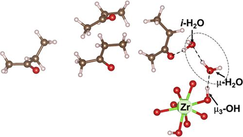 Ab Initio Molecular Dynamics Investigation of Water and Butanone Adsorption on UiO-66 with Defects.