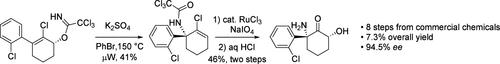 A Concise Synthesis of (<i>2R,6R</i>)-Hydroxynorketamine.