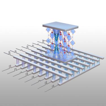 Vacancy-ordered double-perovskite-based memristors for image processing and pattern recognition