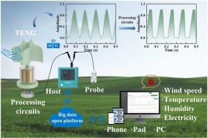 A Remote Monitoring System for Wind Speed and Direction Based on Non-Contact Triboelectric Nanogenerator