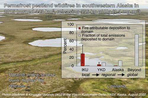Substantial Mercury Releases and Local Deposition from Permafrost Peatland Wildfires in Southwestern Alaska