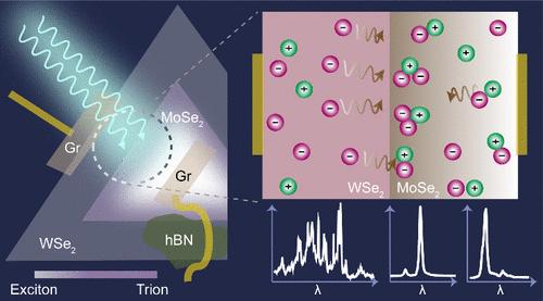 Electrically Controlled Excitons, Charge Transfer Induced Trions, and Narrowband Emitters in MoSe2–WSe2 Lateral Heterostructure