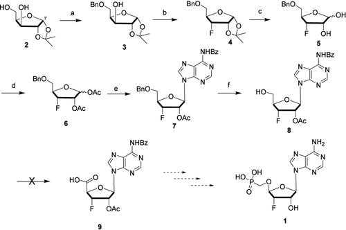 Correction to “Synthesis of a 3′-Fluoro-3′-deoxytetrose Adenine Phosphonate”
