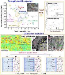 Revealing Hetero-Deformation Induced (HDI) Hardening and Dislocation Activity in a Dual-Heterostructure Magnesium Matrix Composite