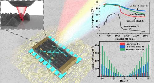 Au-Doped Black Silicon Photodetector Fabricated by a Femtosecond Laser with Excellent Near-Infrared Response