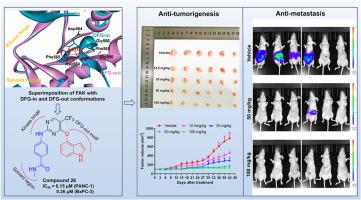 Discovery of A Potent Anticancer Agent against Pancreatic Ductal Adenocarcinoma Targeting FAK with DFG-out State and JAK/Aurora Kinases