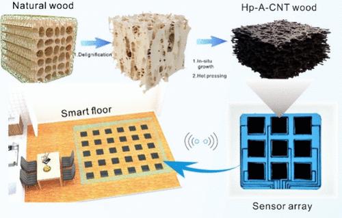 Strong and Stable Woody Triboelectric Materials Enabled by Biphase Blocking.