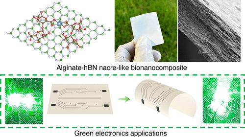 Algae-Derived Nacre-like Dielectric Bionanocomposite with High Loading Hexagonal Boron Nitride for Green Electronics.