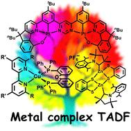 Metal complex-based TADF: design, characterization, and lighting devices