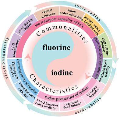 Commonalities and Characteristics Analysis of Fluorine and Iodine used in Lithium-Based Batteries