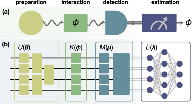 End-to-end variational quantum sensing