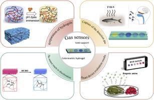 Advances and opportunities of hydrogel-based artificial olfactory colorimetricsystems for food safety detection: A review