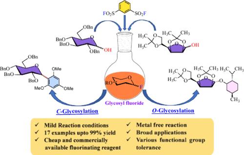 Benzene-1,3-disulfonyl Fluoride Mediated Synthesis of Glycosyl Fluorides from Glycosyl Hemiacetals