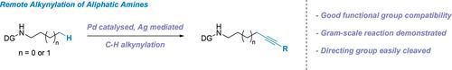 Remote Alkynylation of Aliphatic Amines.