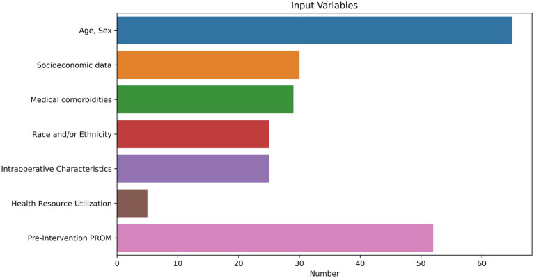 Predicting patient reported outcome measures: a scoping review for the artificial intelligence-guided patient preference predictor.