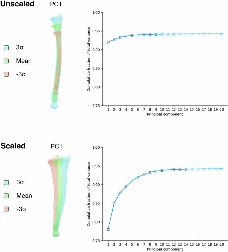 Exploring shape changes in healthy bone growth through 3D spatiotemporal statistical shape models: A scoping review