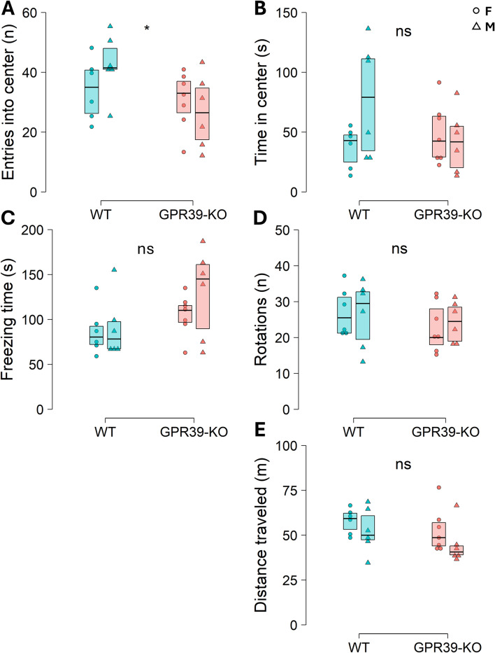 Loss of the zinc receptor ZnR/GPR39 in mice enhances anxiety-related behavior and motor deficits, and modulates KCC2 expression in the amygdala.
