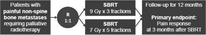 SMILE-stereotactic multiple fraction radiotherapy for non-spine bone metastases: study protocol for a multicenter, open-label phase III randomized controlled trial.
