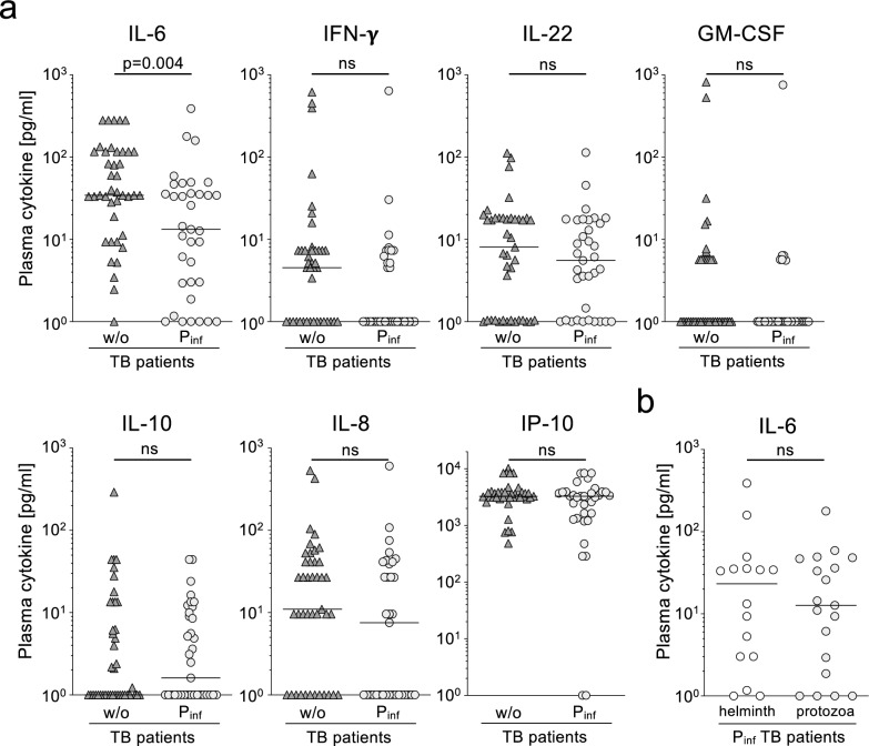 Concomitant parasite infections influence tuberculosis immunopathology and favor rapid sputum conversion of pulmonary tuberculosis patients.