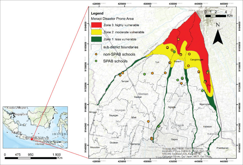 Evaluation of disaster safe education unit programme implementation in Mt. Merapi using the pressure state response approach.